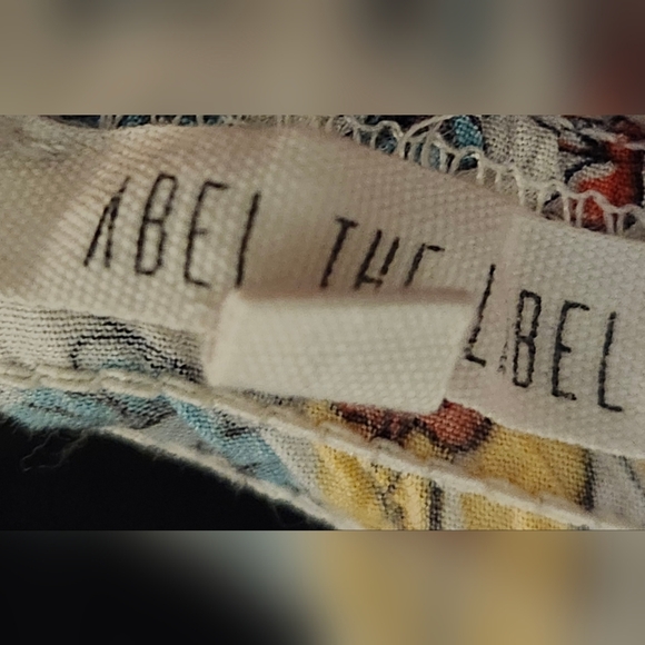 Abel The Label Floral Maxi Dress Size M - Picture 4 of 5